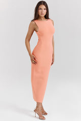 sorbet knit maxi dress