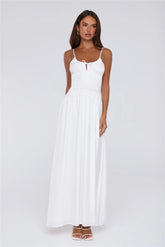 Sunbeam Days Maxi Dress White