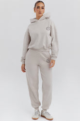 cloud fleece back jogging trousers