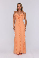Nothing Less Maxi Dress Orange