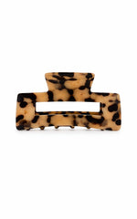 Demelza Hair Clip - Square Claw Clip in Torte