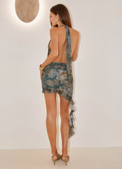 Samar Mini Dress - Vintage Blossom