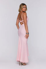 Enchanted Glow Maxi Dress Pink