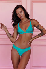 Bay Breeze Swim Top Green