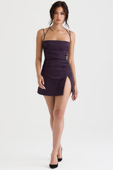 nightshade corset mini dress