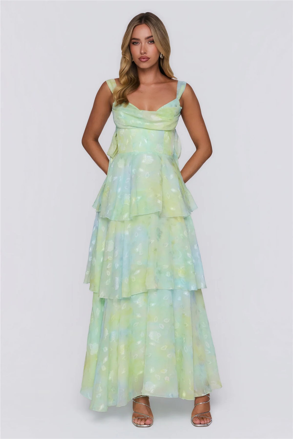 Easy Silence Maxi Dress Green