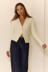 Effortless Femme Knit Cardigan Butter