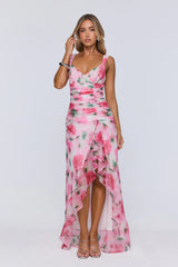 Glow Like A Star Maxi Dress Pink