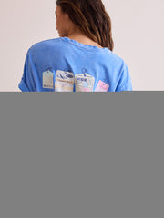 Text You When I Land Oversized Tee