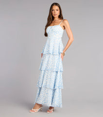 Daydream Date Floral Maxi Dress