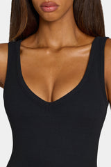 ButterCloud™ Built-In Bra Maxi Dress in Black
