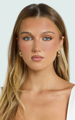 Hyde 2 Pack Drop Earrings in Gold