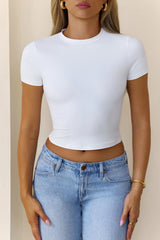 BASE Contour Ready Set Short Sleeve T-Shirt White