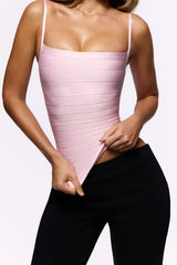 baby pink bandage top